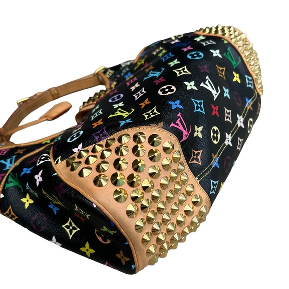 Louis Vuitton Chrissie MM in Noir Black Multicolor Limited Edition M40310 - Picture 4 of 14